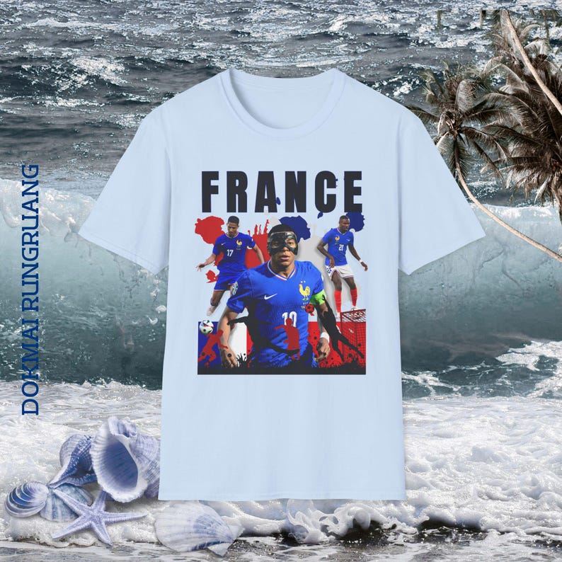 2026 France soccer T-Shirt Graphic | French football team tee image 8