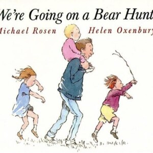 We're Going on a Bear Hunt Word Mat - Etsy