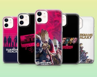 Guardians Phone Case Superhero Comic Cover for iPhone 18Pro, 17, 16, 15, 14, 13, 12, Samsung S26, S25, S24, A17, A57, Pixel 11, 10, 9A, 8