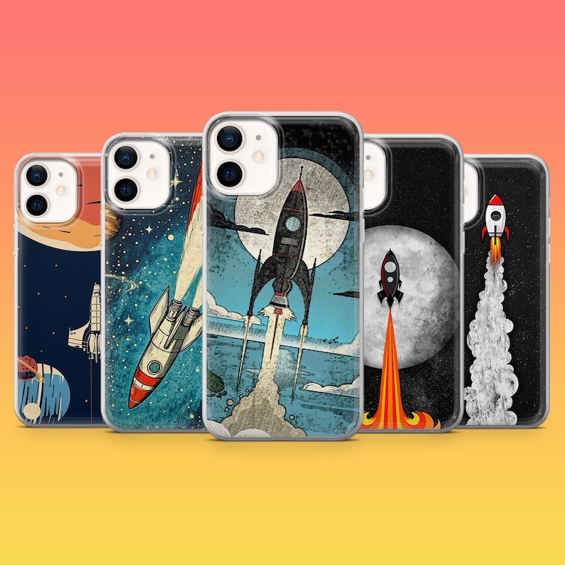 Rocket Case Rocket Phone Case Space Stars Galaxy Universe Cover for iPhone 17pro ...