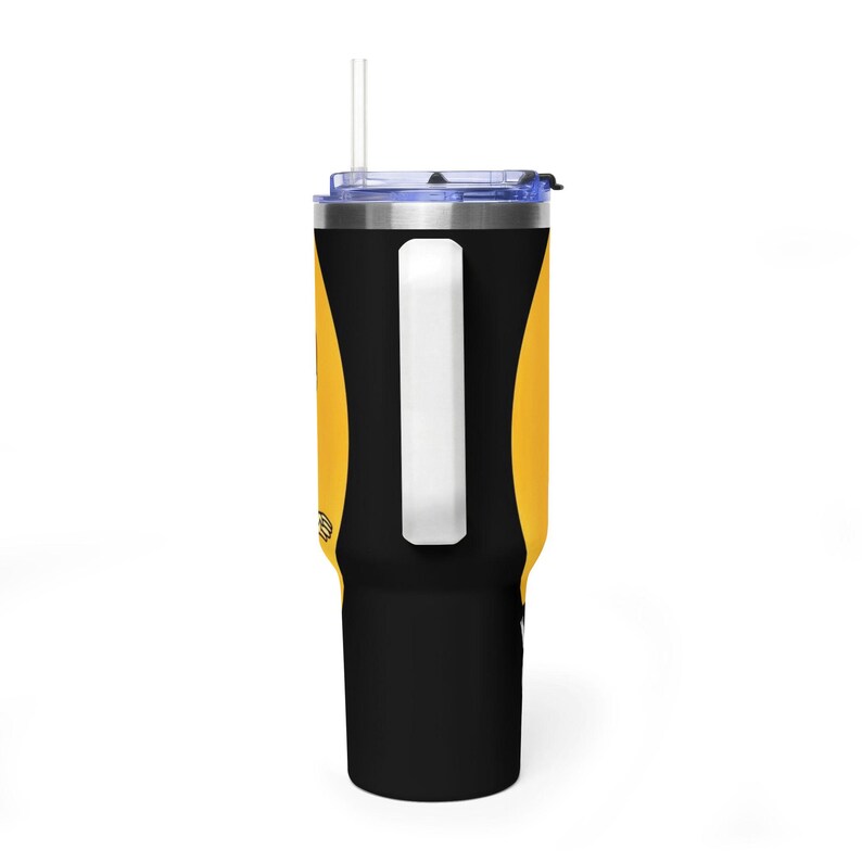 Tintin Inspired Vacuum Thermal Tumbler - Insulated Stainless Steel Travel Mug, Y2K Aesthetic Adventure Drink Bottle image 3