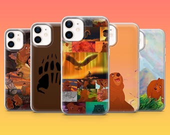 Brother Bear Phone Case Disney Kenai Koda Bear Cover for iPhone 18Pro, 17, 16, 15, 14, 13, 12, Samsung S26, S25, S24, A17, A57, Pixel 11, 10