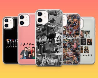Friends Phone Case TV Show Friendship Comedy Cover for iPhone 18Pro, 17, 16, 15, 14, 13, 12, Samsung S26, S25, S24, A17, A57, Pixel 11, 10