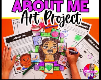 Name Art Lesson, 1st Grade Fine Motor Skills, Crayon Art Project, Homeschool PDF