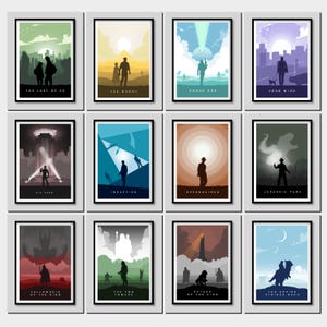 Alternative Minimalist Movie Prints | Film Poster, Pop Culture Decor