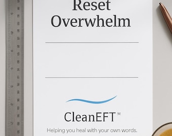 CleanEFT™ Printable | Overwhelm Reset Journal Page (PDF)