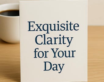 CleanEFT™ Printable | One Prompt to Reset Your Day (PDF)