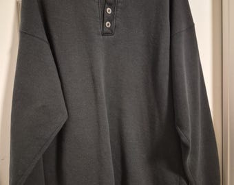 90's Russell Arhletic Henley Shirt. Athleisure Wear, Comfy