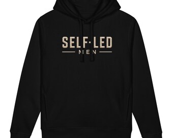 Self-Led Men Organic Cotton Hoodie | Heavyweight Streetwear Pullover