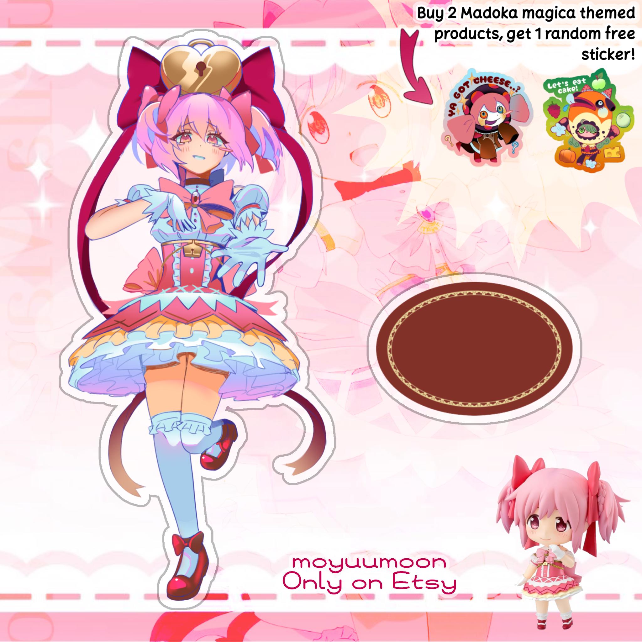 Puella Magi Madoka Magica Manage Madoka 130mm Clear Acrylic