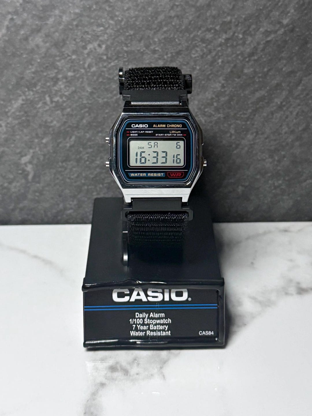 Hand Crafted Vintage Casio Watches With Nylon Sport Loop • Modern ...