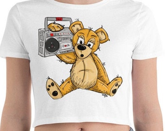 Ikea Bear Meme Crop Top Girls want Djungleskog