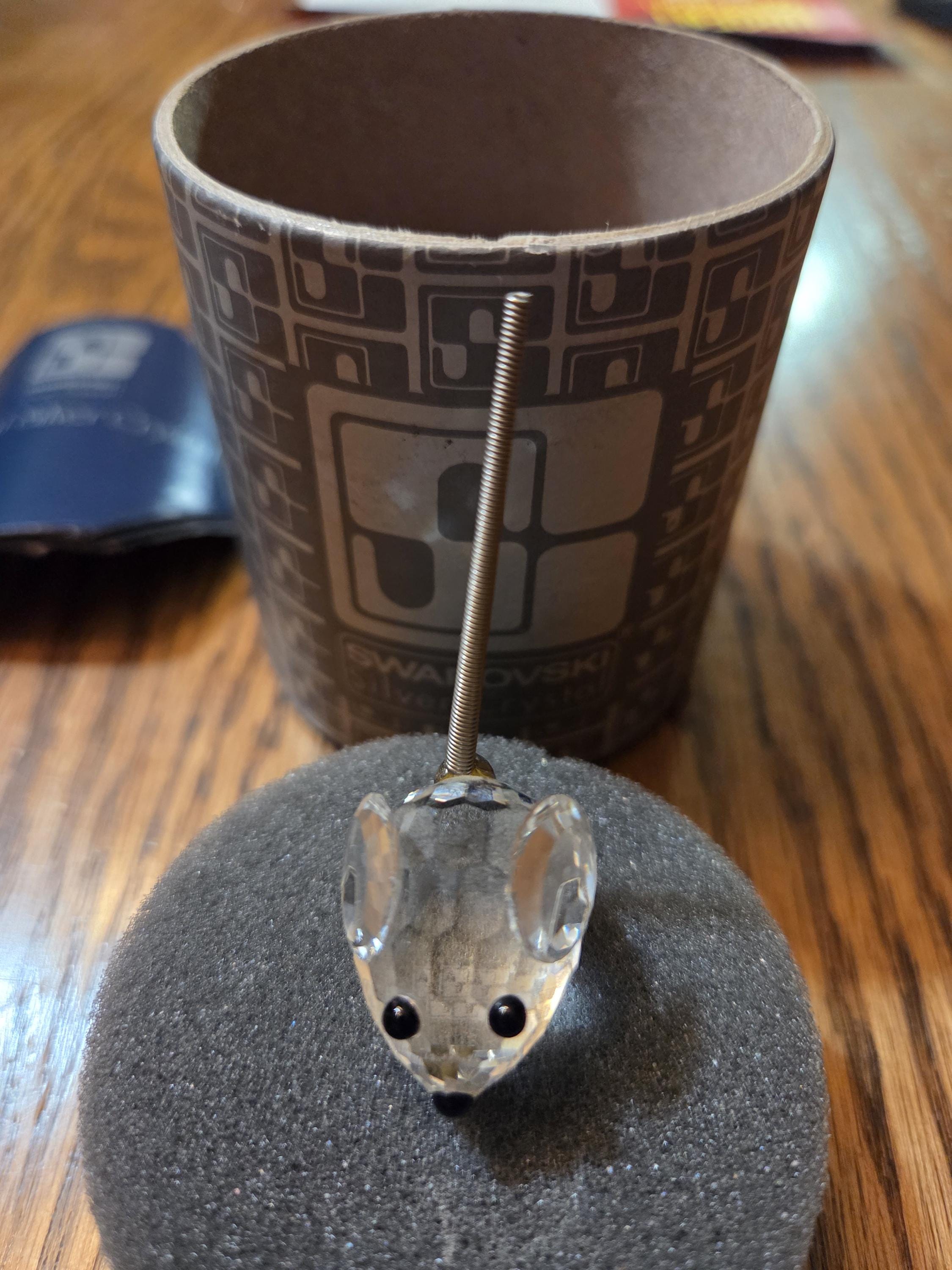 Swarovski mouse - Etsy 日本