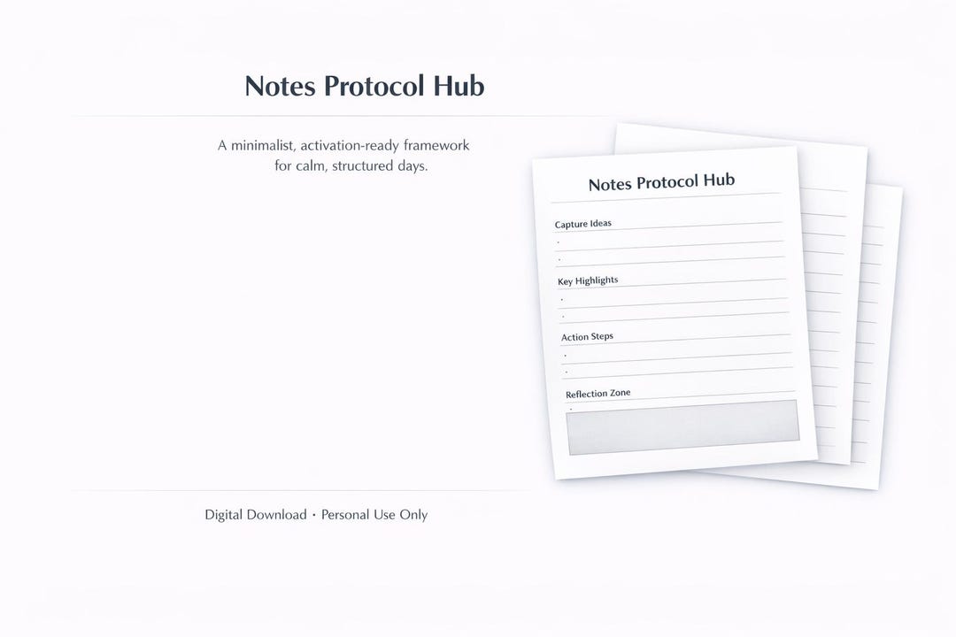 Notes Protocol Hub OS - the Repeatable Process Used to Create the ...