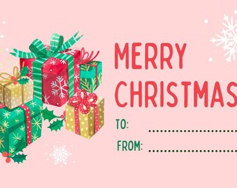 Weihnachts Geschenkanhänger