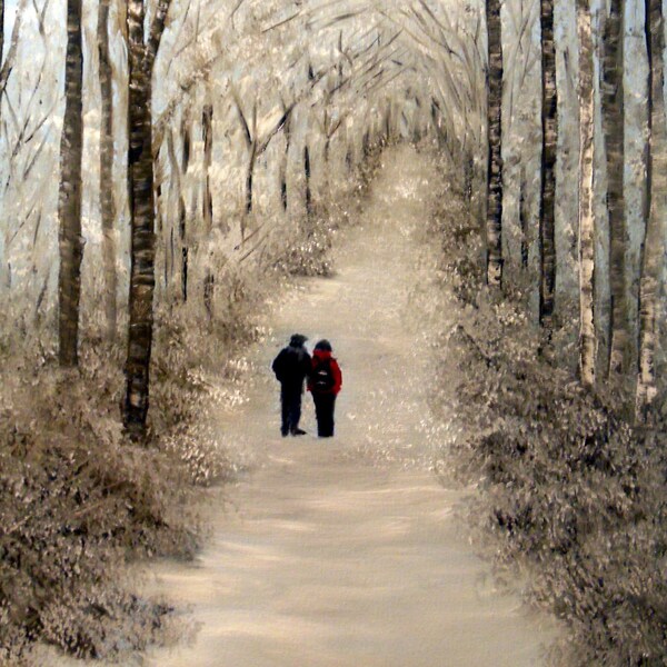 Winter days 20"wx24"hx7/8