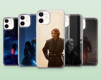 Funda de Anakin Skywalker de Star Wars para iPhone 17, 17Pro, 16, 16Pro, 15, 14, 13, 12, Samsung S25, S24, A56, Pixel 10, 10Pro, 9Pro