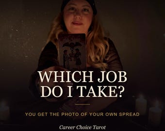 Which Job Do I Take? Career Choice Tarot Reading Same Hour | Two Paths, One Decision, Psychic Guidance | Extremely Detailed, Real Cards