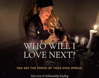 Wie zal ik hierna liefhebben? Volgende relatie tarot binnen een uur | Zielsverwant en tweelingvlam paranormale reading | Uiterst gedetailleerd, echte kaarten, geen AI