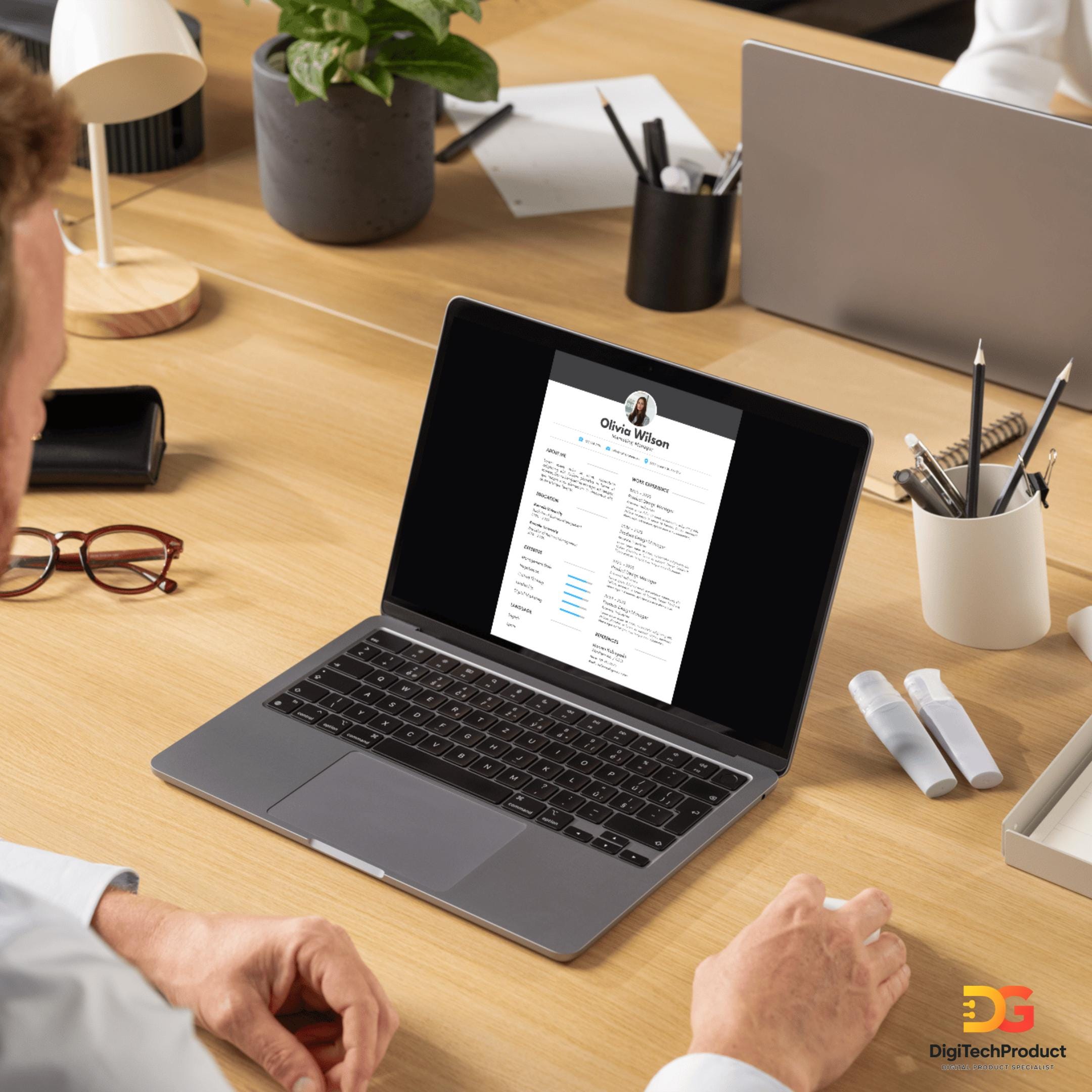 ATS Friendly Resume Template Bundle Canva Editable CV for Job ...
