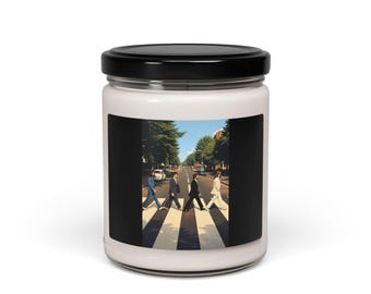 Abbey Road Beatles-fotokaars | Sojakaars van 9 oz