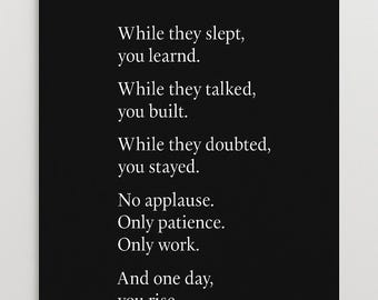 Cuando te elevas en el elemento