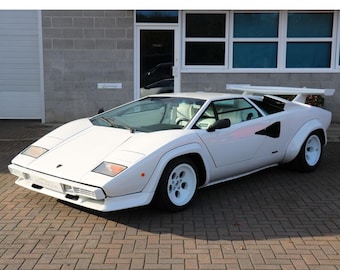 Lamborghini Countach Full .OBJ files of the body for recreation, 3d printing, modeling, .stl