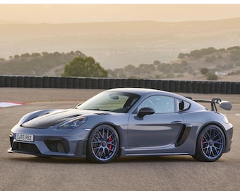 Porsche Caymen 718GT4RS Full .stl and .OBJ files of the body for recreation, 3d printing, modeling