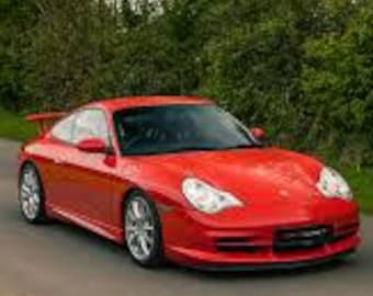 Porsche 996GT198 Full .stl and .OBJ files of the body for recreation, 3d printing, modeling