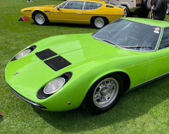 Lamborghini Muira Full .stl and .OBJ files of the body for recreation, 3d printing, modeling