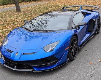 Lamborghini aventador svjFull .stl and .OBJ files of the body for recreation, 3d printing, modeling