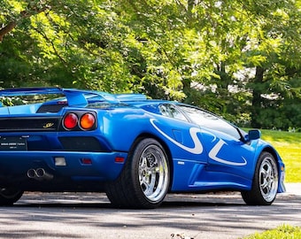 Lamborghini Diablo SV Full .stl and .OBJ files of the body for recreation, 3d printing, modeling