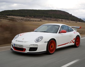Porsche 997.2GT3RS Full .stl and .OBJ files of the body for recreation, 3d printing, modeling