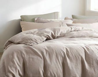 100% Natural Linen Bed Sheet – Stonewashed Breathable Linen Single Flat Sheet Only | Cooling Hypoallergenic Bedding | 15 Colors