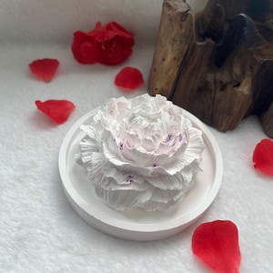 Elegant Peony Aroma Diffuser set,decoration,gift,essential oil,fragrance,diffuser,stone diffuser,housewarming,present,motherday