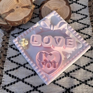 I Love You -  mini aroma diffuser,decoration,gift,essential oil,fragrance,diffuser,stone diffuser,housewarming,present, Valentine