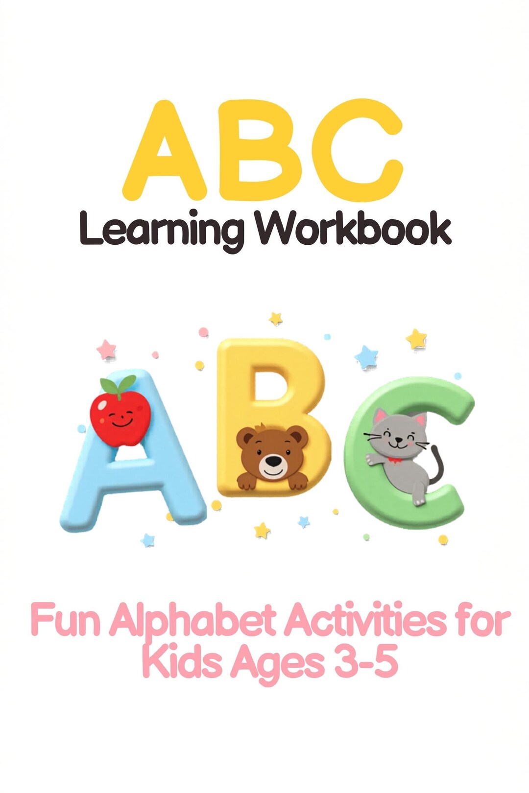 Montessori Alphabet Activity Book | ABC Tracing Worksheets for Kids ...