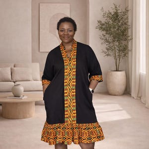 Loose Ankara Dress - Etsy