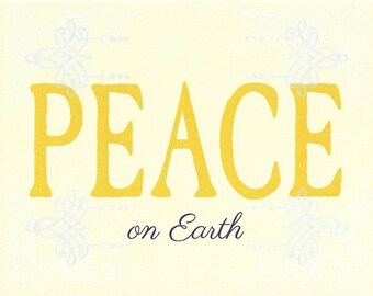 Peace on Earth - Set of 6 Cards