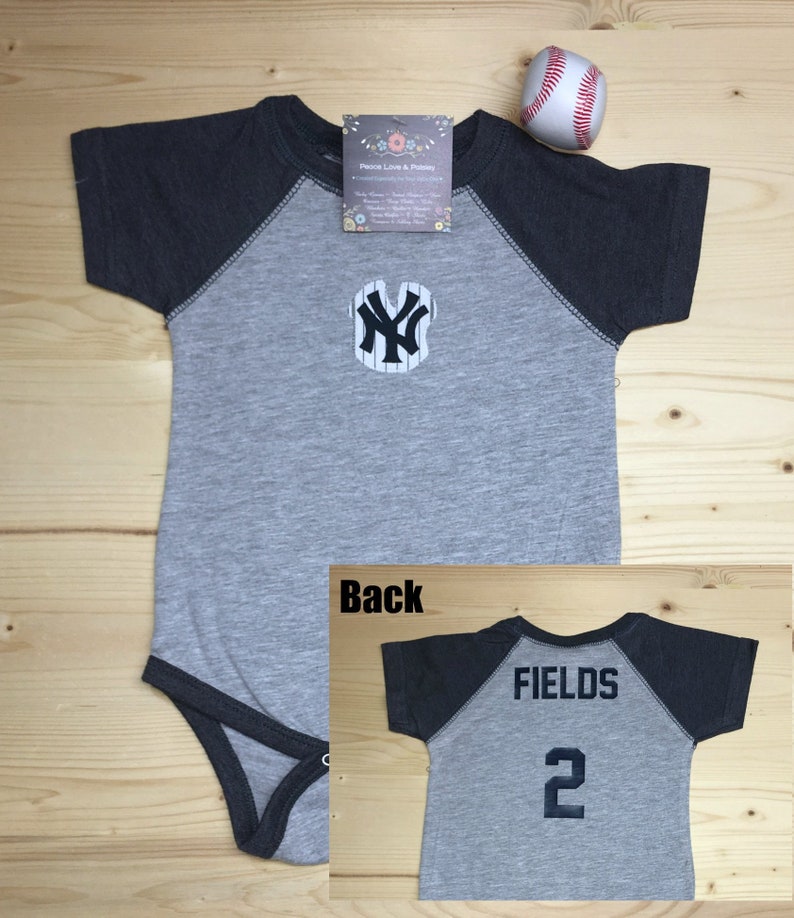 personalized toddler yankee jersey