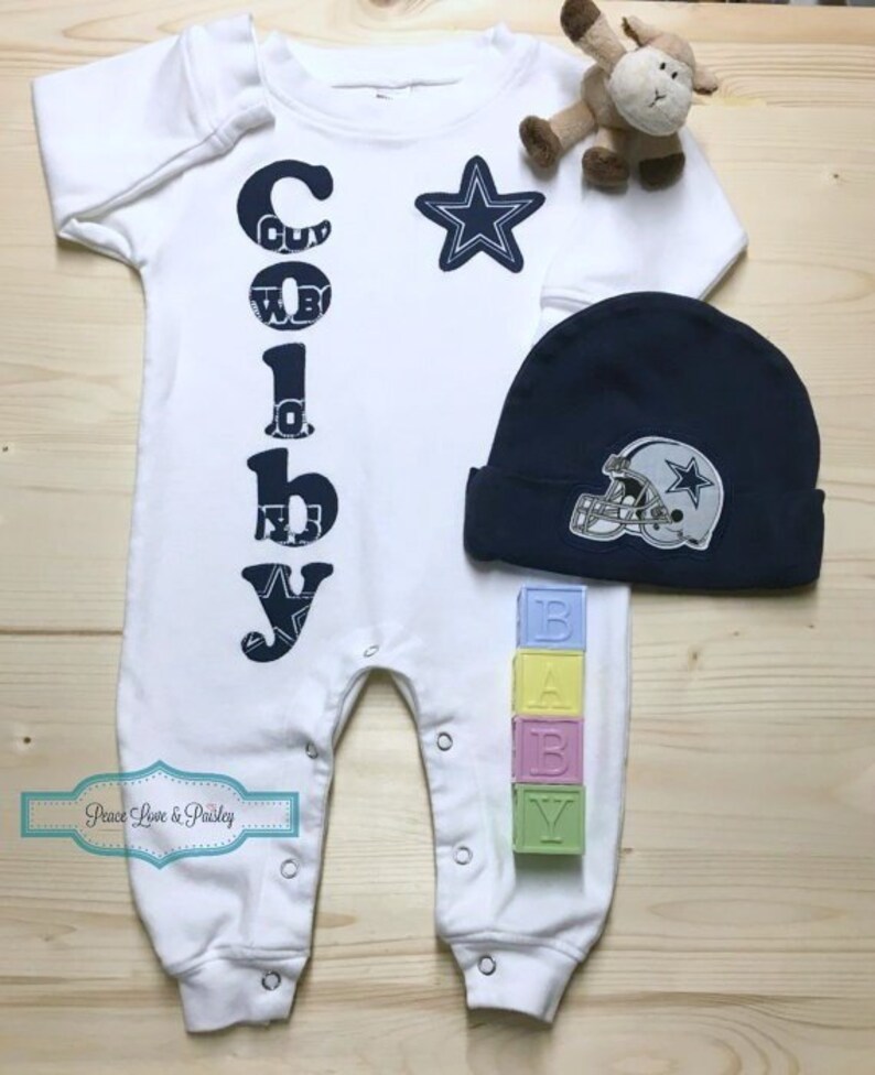 cowboys baby outfit