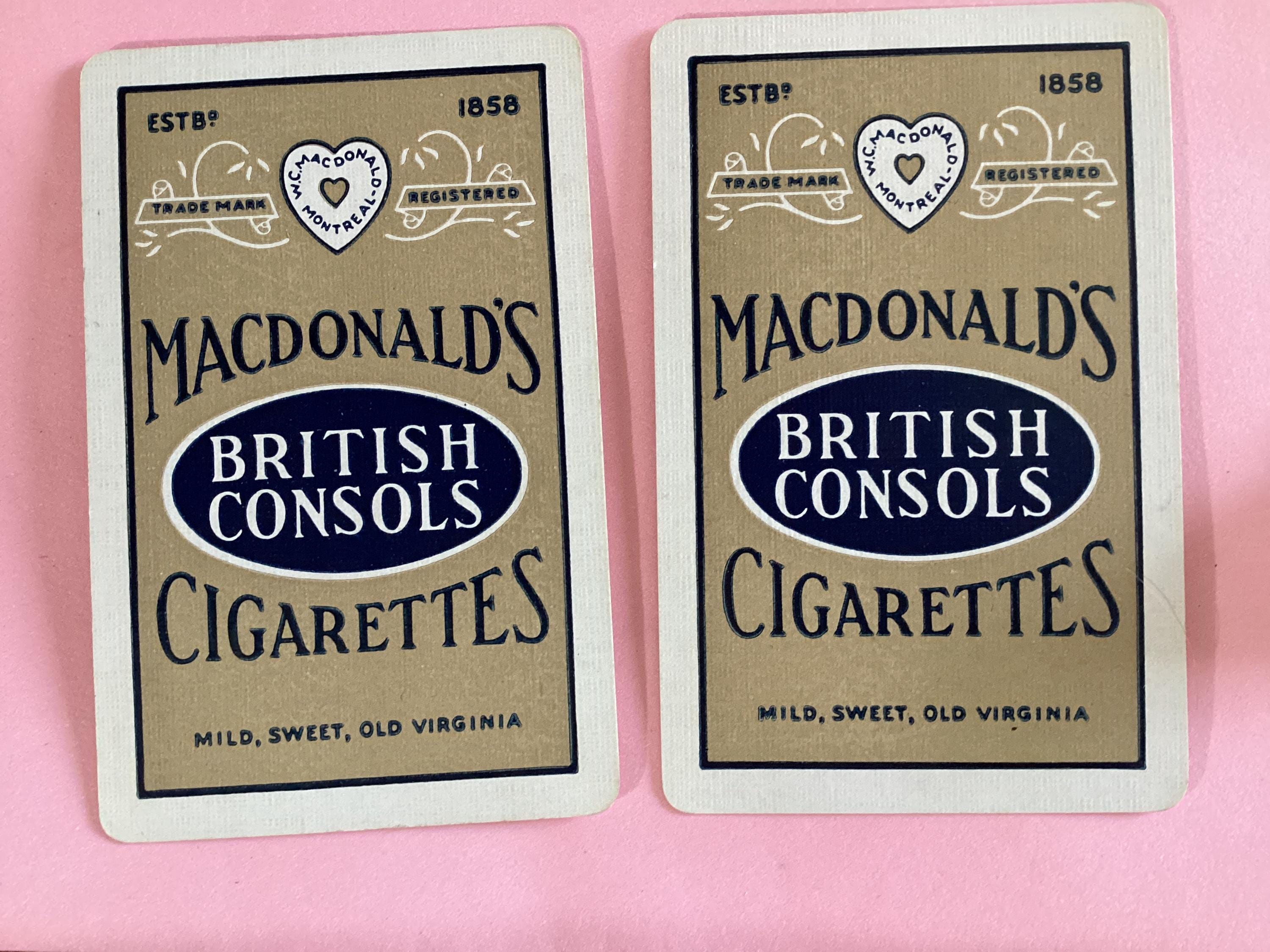 Mcdonalds cigarette - Etsy Canada