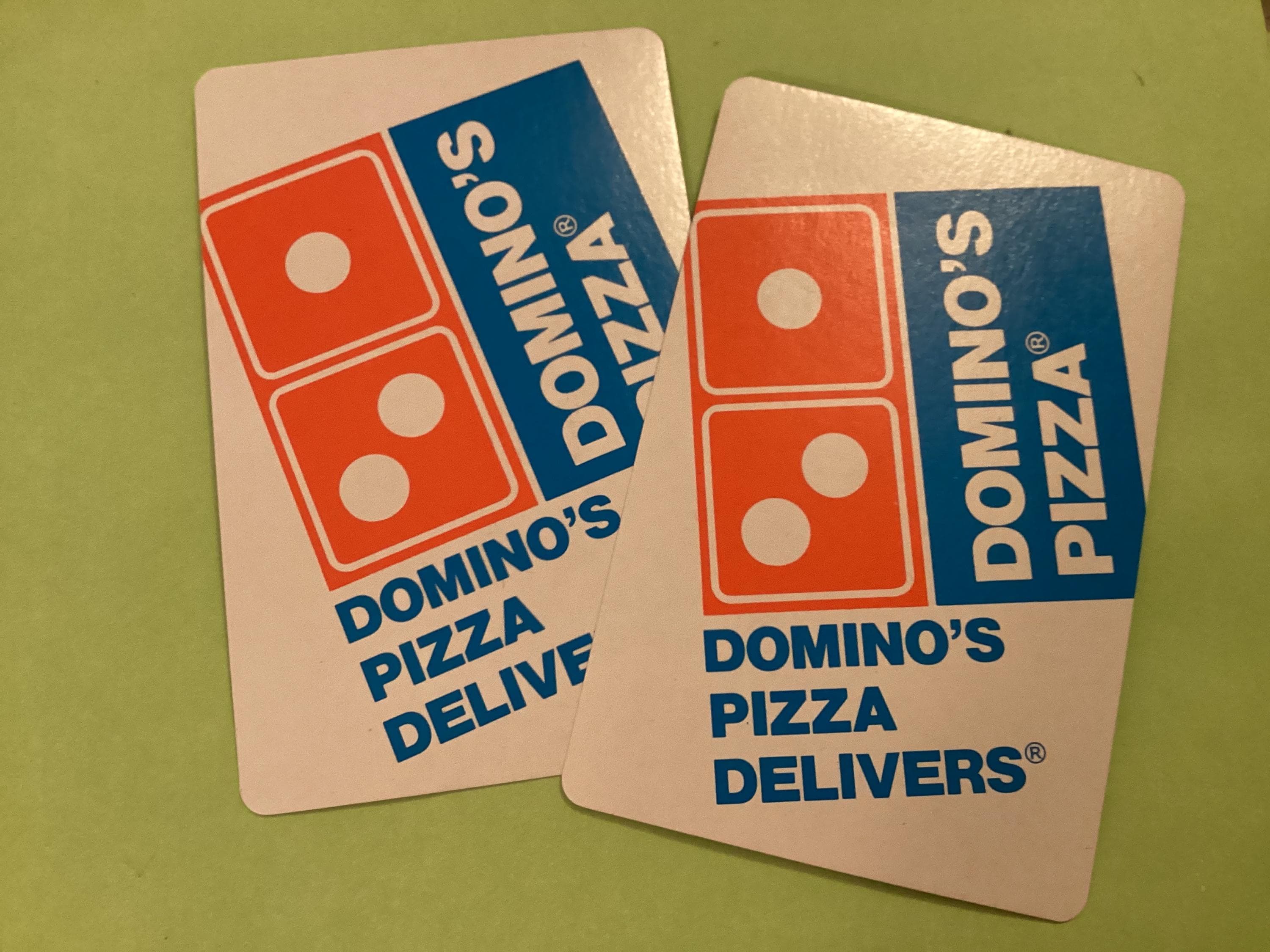 Vintage Dominos Pizza - Etsy