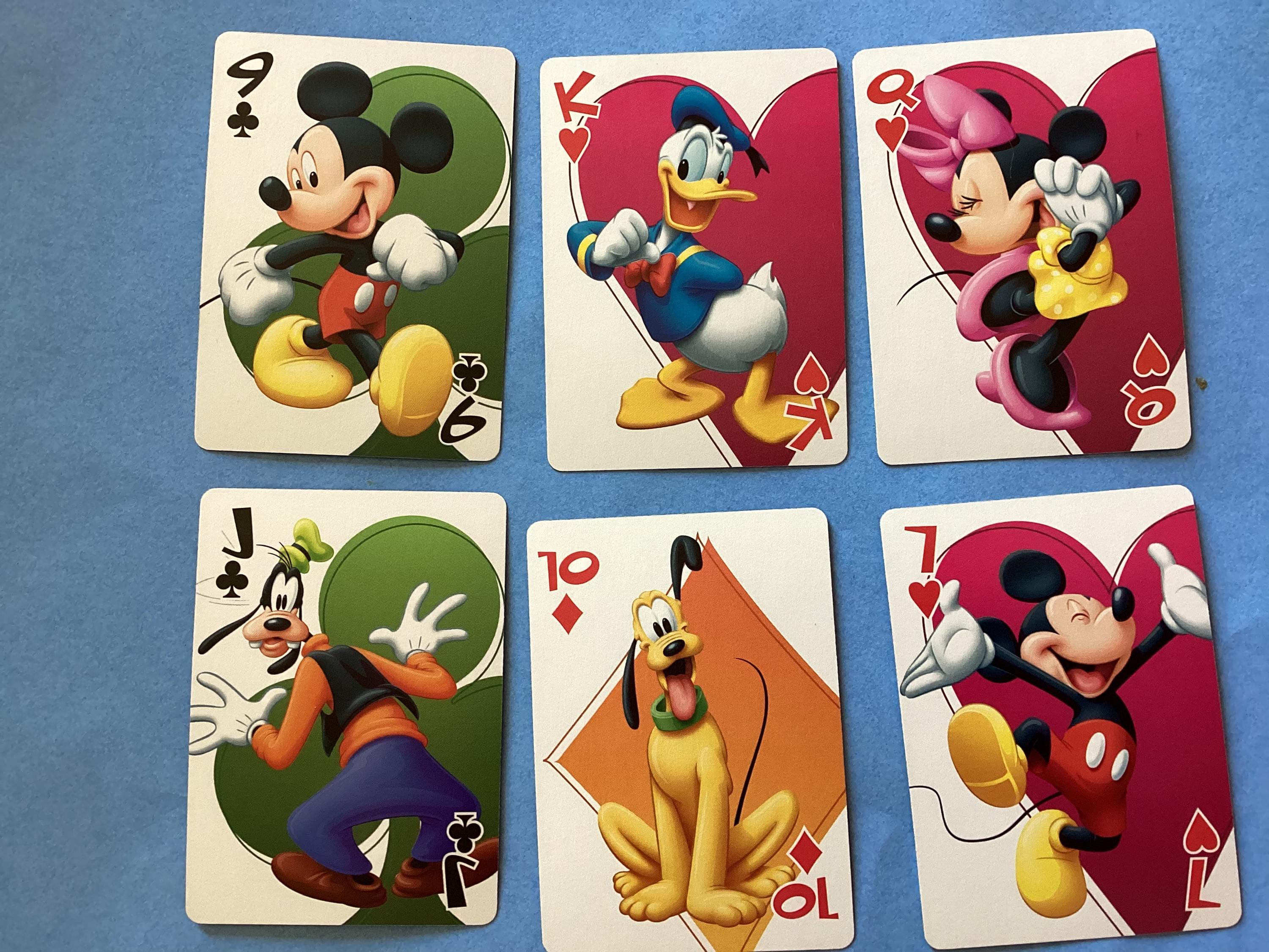 Mickey Mouse Playing Cards Mini - Etsy