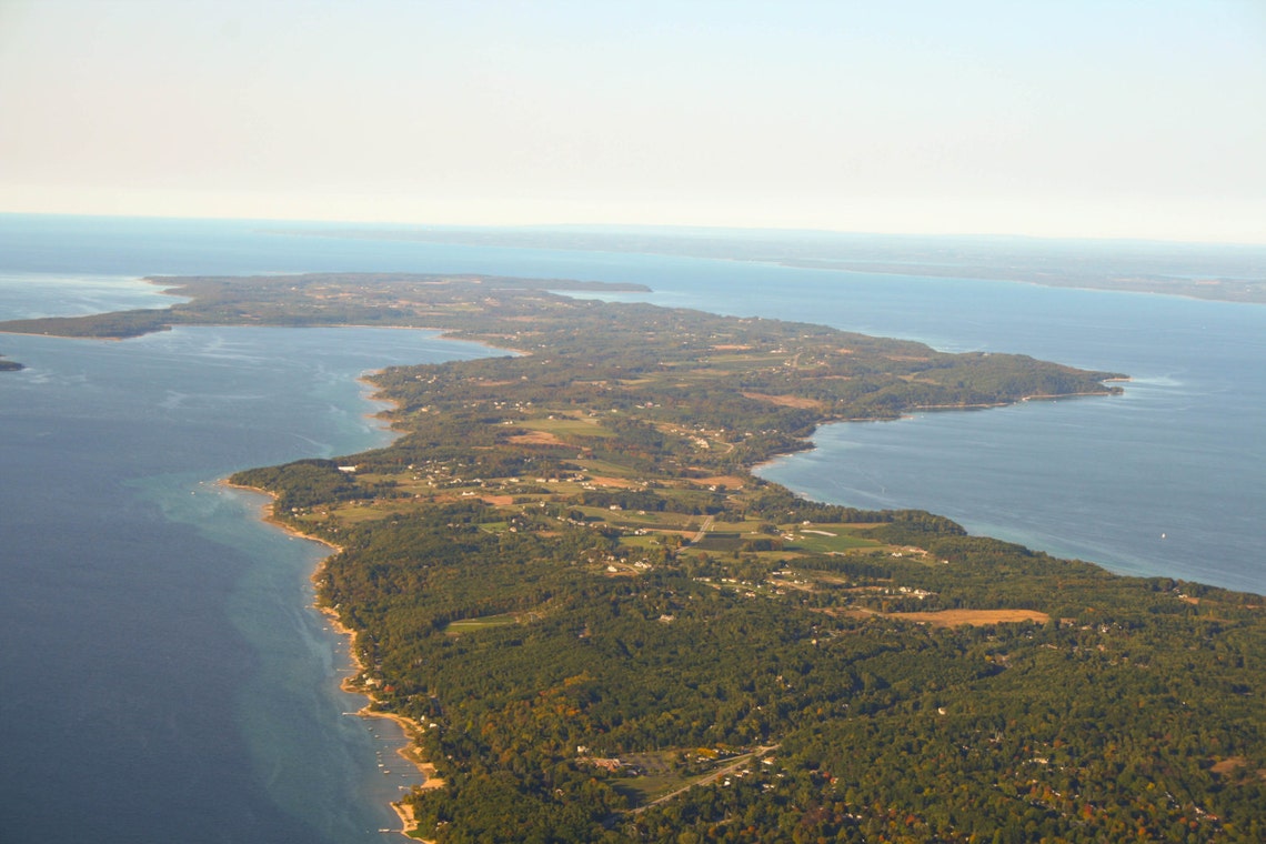 Old Mission Peninsula Traverse City Michigan Digital Photo Etsy