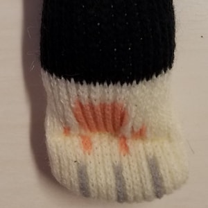 Kitty Paw Knitted Catnip Toy