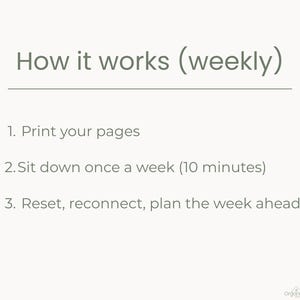 Couples Weekly Reset Bundle | Relationship Check-In + Home Reset | Printable PDF | 2026 Weekly Routine image 4