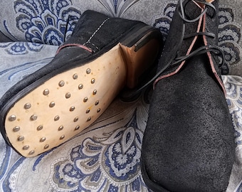 Handmade Civil War Brogan Boots | Leather 19th Century Military Footwear