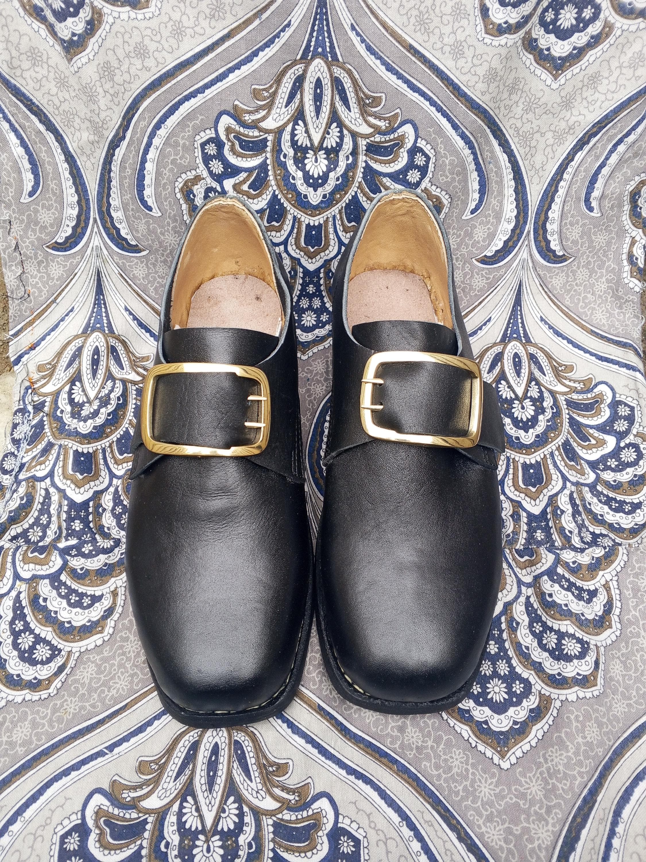 Mens Dress Shoe With Buckle - Etsy