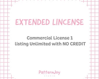 Licencia Comercial – 1 Anuncio | Producción Ilimitada | No se Requiere Crédito